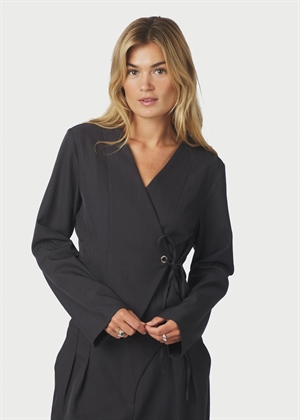 Simmi eyelet blouse Dark Grey Neo Noir